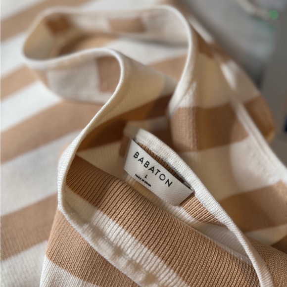 Babaton (Aritzia) Sculpt Knit Squareneck Minidress - Picture 1 of 6